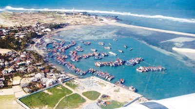 A view of Ly Son Island (Photo: SGGP) A view of Ly Son Island (Photo: SGGP)